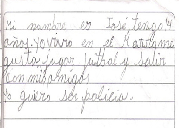 Jose's Writing