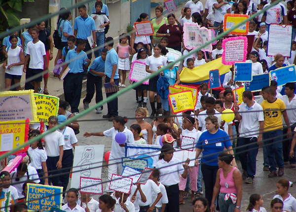 Students on Parade